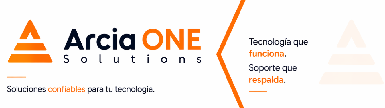 Banner de ArciaONE Solutions